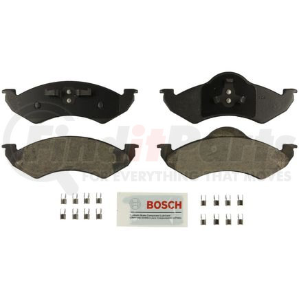 BE820H by BOSCH - Brake Pads