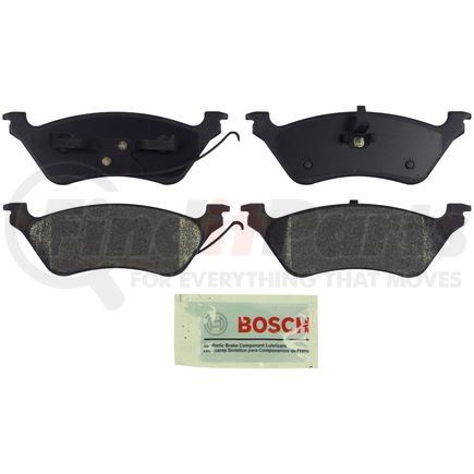 BE858 by BOSCH - Brake Pads