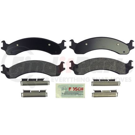 BE821H by BOSCH - Brake Pads