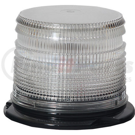 256TSL-C by STAR SAFETY TECHNOLOGIES - Warning beacon, short lens, three hole perm. mount, 1” pipe mount, 10-30V