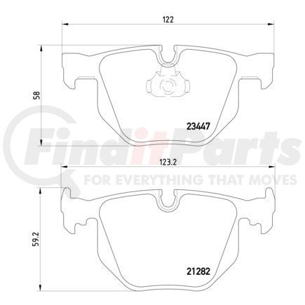 HELLA 355009331 Disc Brake Pad Set Disc Brake Pad Set