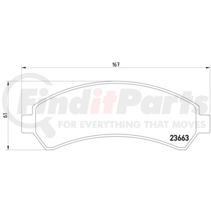 355011911 by HELLA - Disc Brake Pad Set