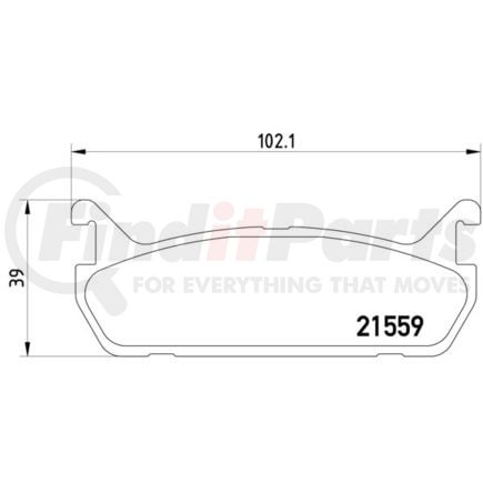 355016601 by HELLA - Disc Brake Pad Set