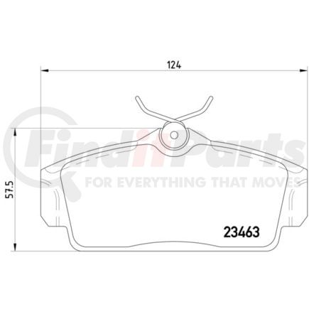 HELLA 355018441 Disc Brake Pad Set Disc Brake Pad Set
