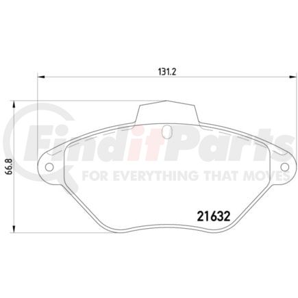355019211 by HELLA - Disc Brake Pad Set