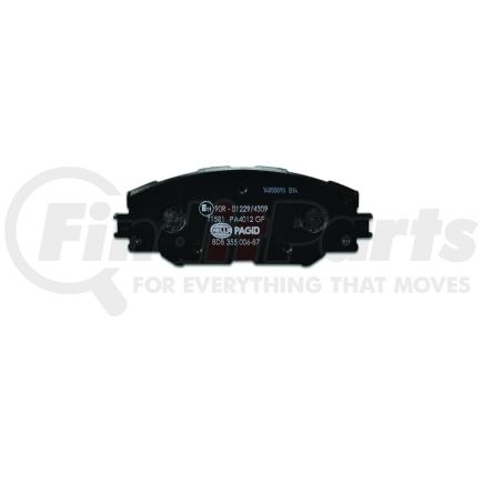 HELLA 355006871 Disc Brake Pad Set Disc Brake Pad Set