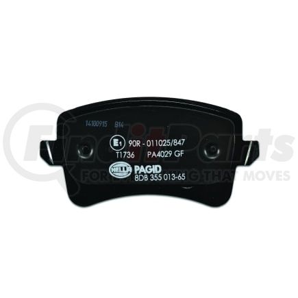 355013651 by HELLA - Disc Brake Pad Set