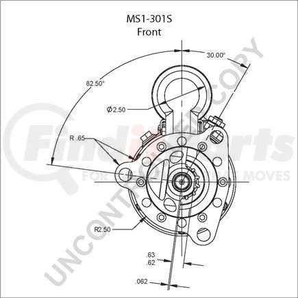 MS1-301S by LEECE NEVILLE - Heavy Duty Starter Motor