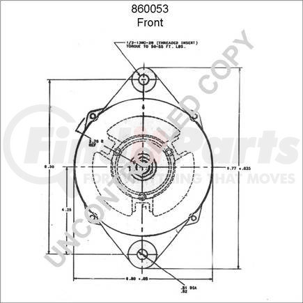 860053 by LEECE NEVILLE - High Output Alternator