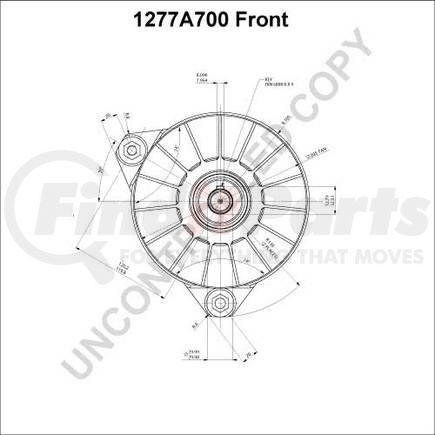 1277A700 by LEECE NEVILLE - High Output Alternator