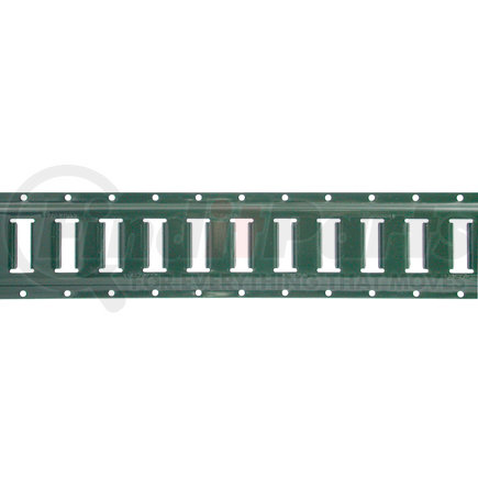 48117-25-120 by ANCRA - Logistic Track, Series E, Horizontal, 10 ft., Green