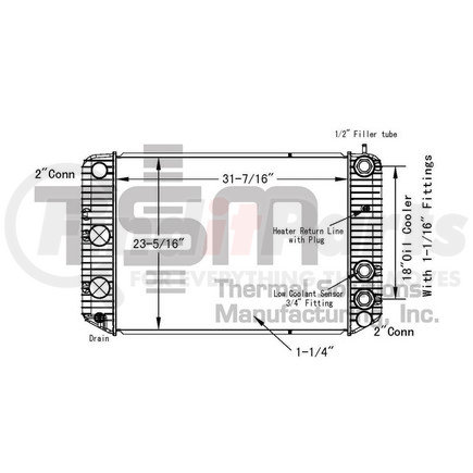 0437378P by THERMAL SOLUTIONS MFG. - Radiator