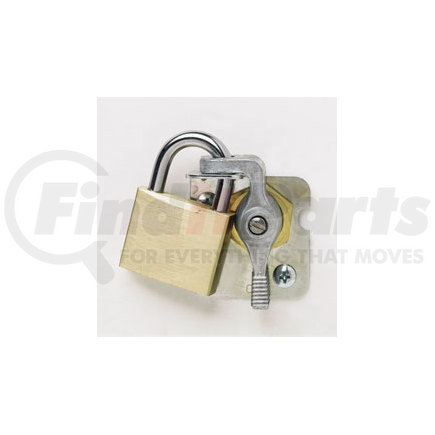 24505 by COLE HERSEE - Lockout Lever Kit, Padlock 5/16 in. Dia. Shackle Lock, Lever and Flange Plate Kit