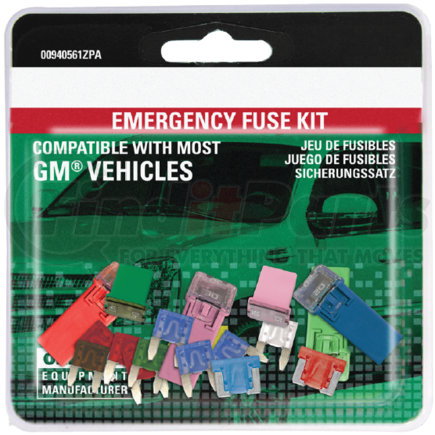00940561ZPA by LITTELFUSE - 00940561ZPA - OEM Emergency Fuse Kits Series