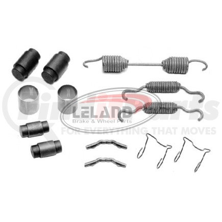 K128K by LELAND - AIR BRAKE - BRAKE HARDWARE KIT