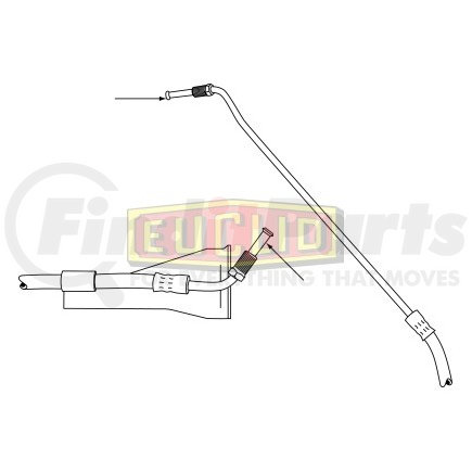 E-10644 by EUCLID - HYDRAULIC BRAKE - HOSE