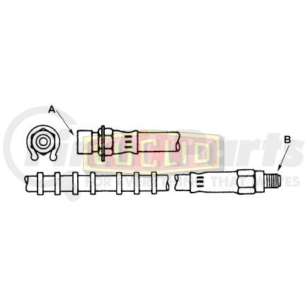 E10441 by EUCLID - Hydraulic Brake - Hose