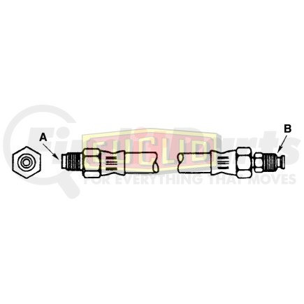 Euclid E10438 Brake Hydraulic Line HYDRAULIC BRAKE - HOSE