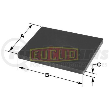 E1330 by EUCLID - Spring End Pad, Rubber