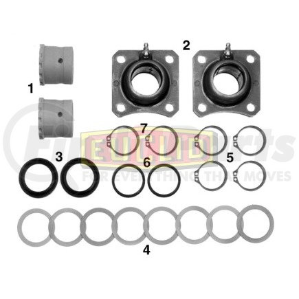 E-2679A by EUCLID - Air Brake Camshaft Repair Kit