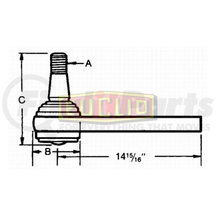 E-3165 by EUCLID - UNI-ROD END