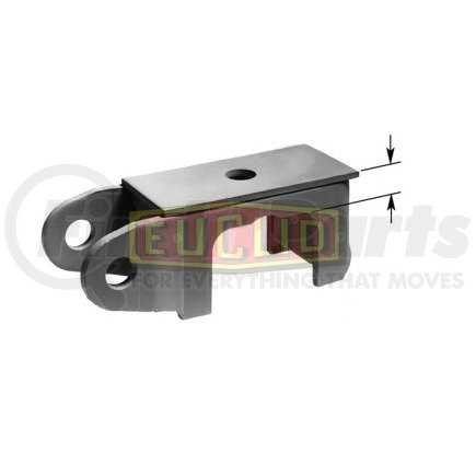 Euclid E-3410 Suspension Hardware Kit Axle Seat, 4' x 6 Axles, 1 3/4 Height