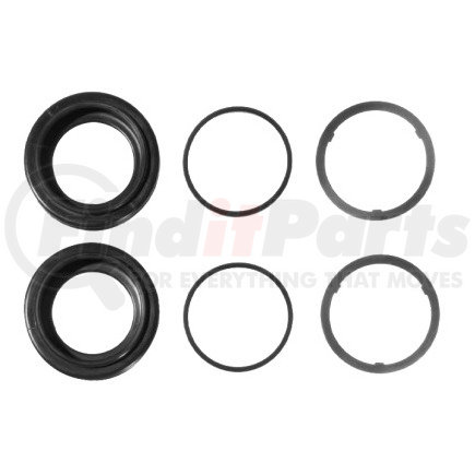 Euclid E-4112 Disc Brake Caliper Hardware Kit Euclid Disc Brake - Bush And Seal Kit