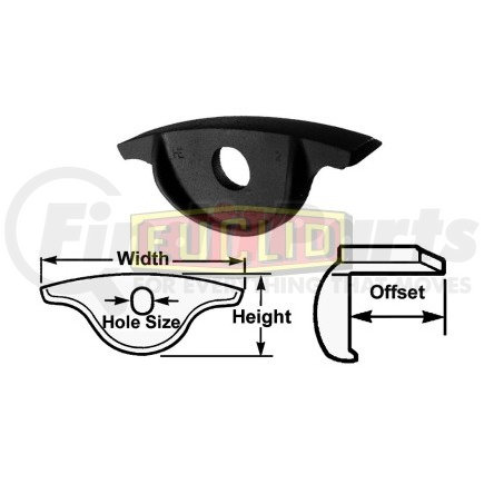 Euclid E5829 Wheel Rim Clamp Wheel End - Wheel Rim Clamp