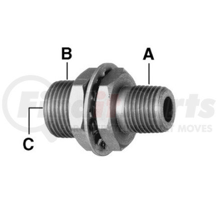 Euclid E8619 Air Brake Fitting AIR SYS - AIR HOSE FITTING