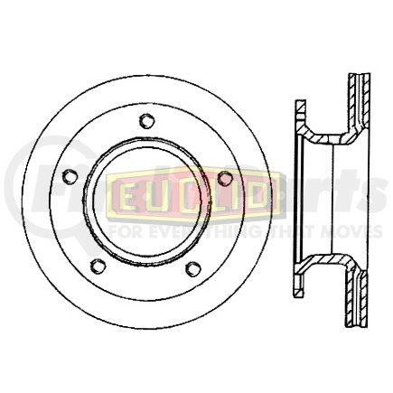 E8905 by EUCLID - Hydraulic Brake - Rotor