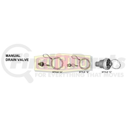 Euclid ESN401047 Valve Body Fluid Pipe AIR SYS - VALVE, DRAIN