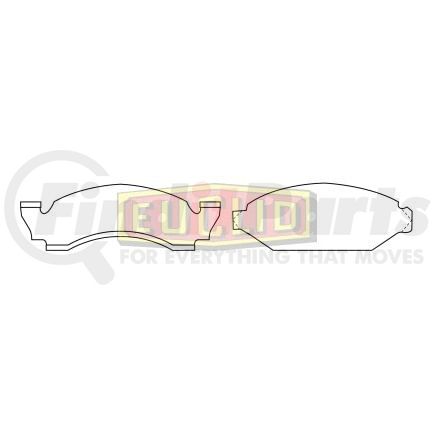 ED375V by EUCLID - DISC PAD SET