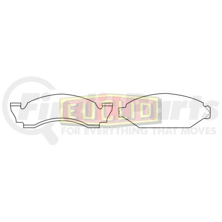ED375S by EUCLID - Air Disc Brake - Disc Pad