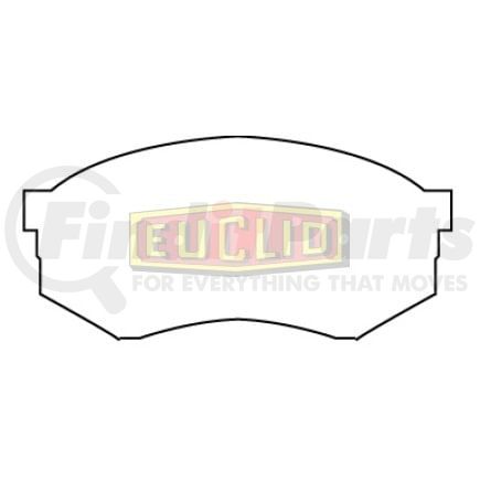 ED433V by EUCLID - HYDRAULIC BRAKE - DISC PAD SET