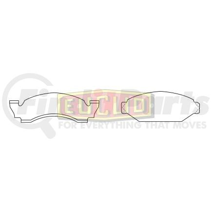 ED50S by EUCLID - AIR DISC BRAKE - DISC PAD