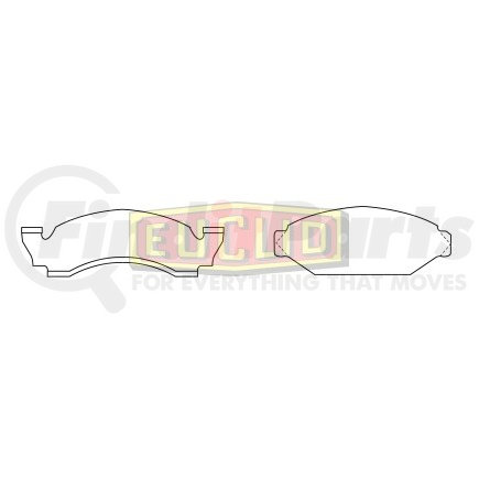 ED50V by EUCLID - DISC PAD SET