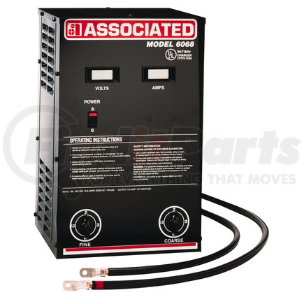 6068 by ASSOCIATED EQUIPMENT - 12V DIG BAT PARALLEL CHARGER