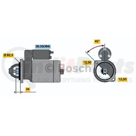 Bosch 0-001-314-010 Starter Re Starter