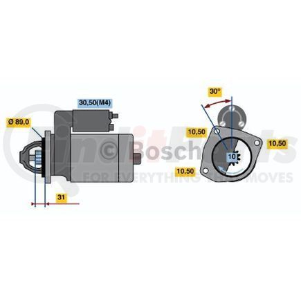 Bosch 0-001-368-043 Re Starter