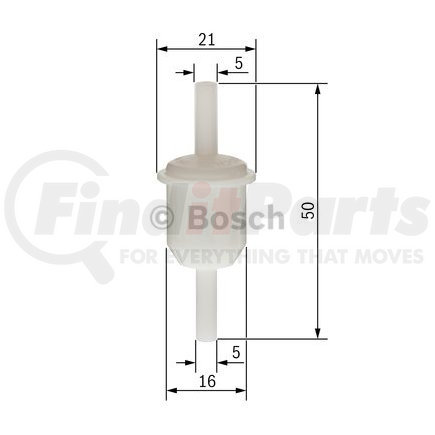 0-450-904-005 by BOSCH - Mk Filter - F