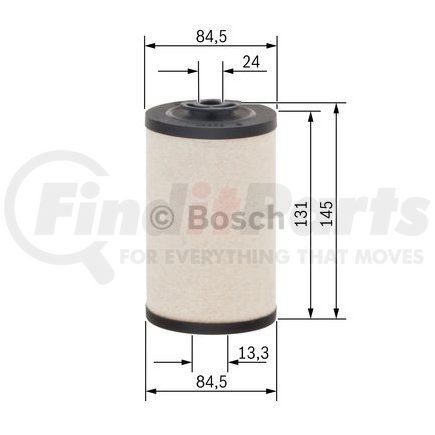 1-457-431-159 by BOSCH - Mk Filter - F