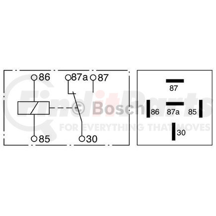 0-332-204-201 by BOSCH - Relay