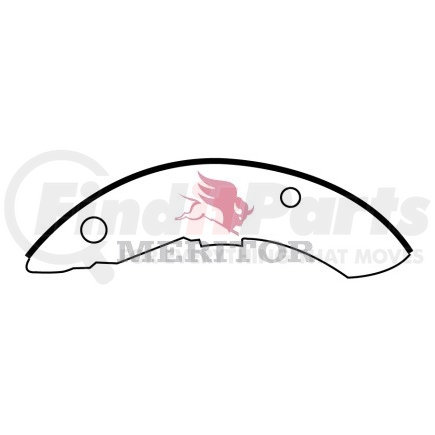 451004 by MERITOR - 6 BRAKE SHOE