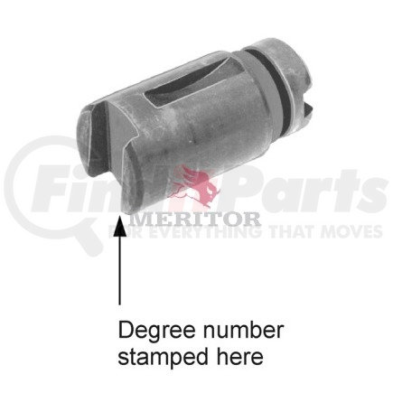 2297A5123 by MERITOR - Brake Plunger Adjustment Guide - 10 Wedge Degree, 2-3/4 in. Length, 1-3/8 in. OD