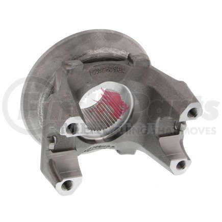 17N 4 7181 1X by MERITOR - Drive Shaft End Yoke - 1.94 in. Bearing Cap, 46 Splines, 29° Joint Angle, 17N Series