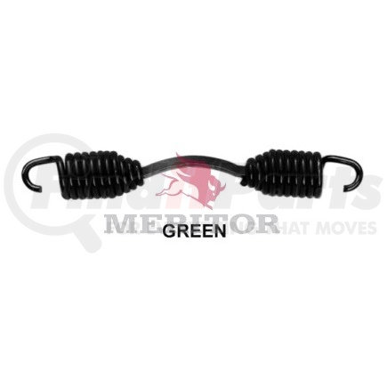 2258F630 by MERITOR - Drum Brake Hold Down Spring - 10-43/64 in. Length, 1-1/8 in. Coil Outside Diameter