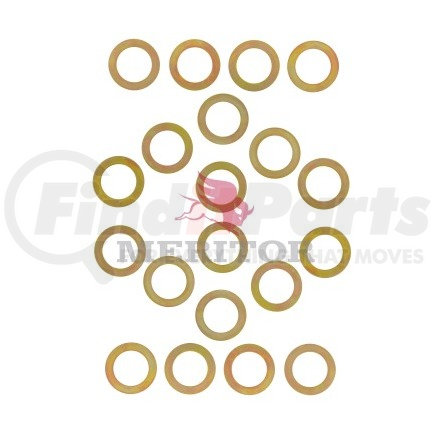 1229C1563 by MERITOR - Drum Brake Shoe Anchor Pin Washer - 1-17/64 in. ID, 1-7/8 in. OD, 1/32 in. Thick