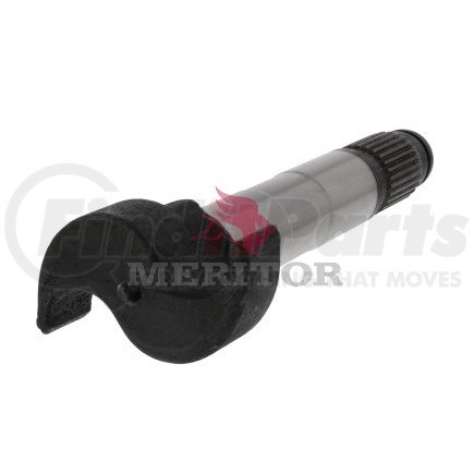 2210K7395 by MERITOR - Air Brake Camshaft - RH, 16.50" Brake Dia., Q Plus, 1.77" Journal Length, 28 Spline Count