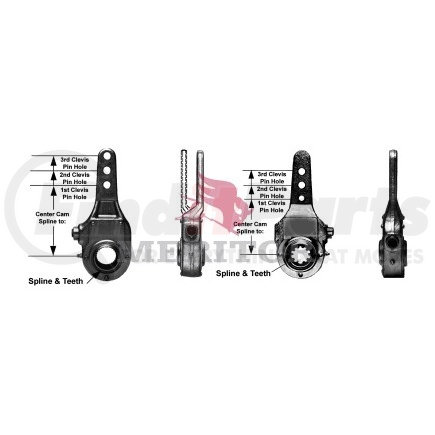 A213275A521 by MERITOR - SLACK ADJUSTER