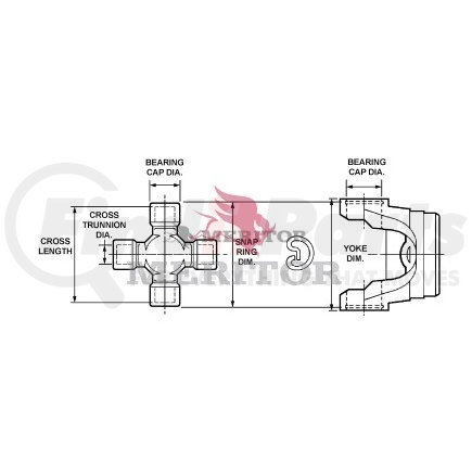 CP101X by MERITOR - CNTR PARTS KIT